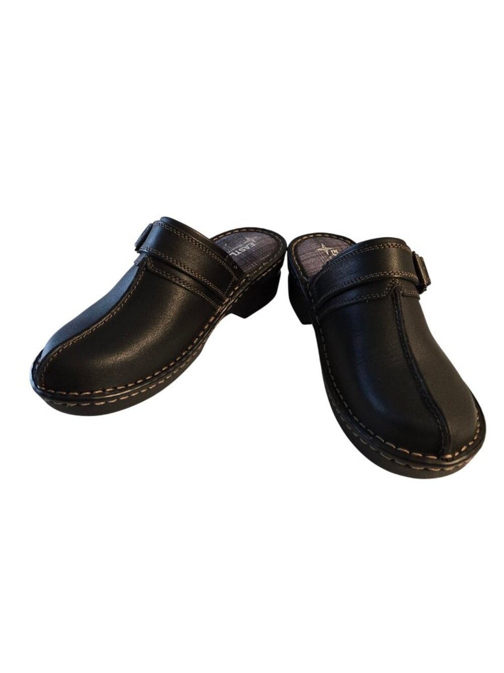 Eastland Mae Leather Clogs Size 7.5